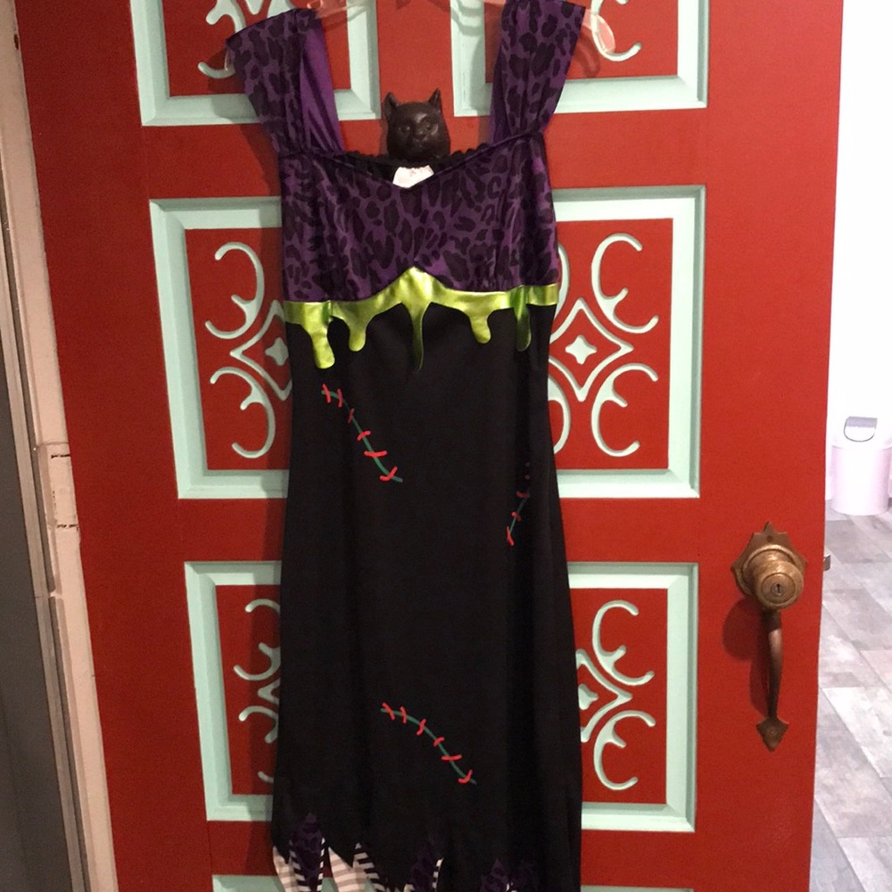 NWOT Women’s Couture Monster Halloween Costume Dress Size S/M